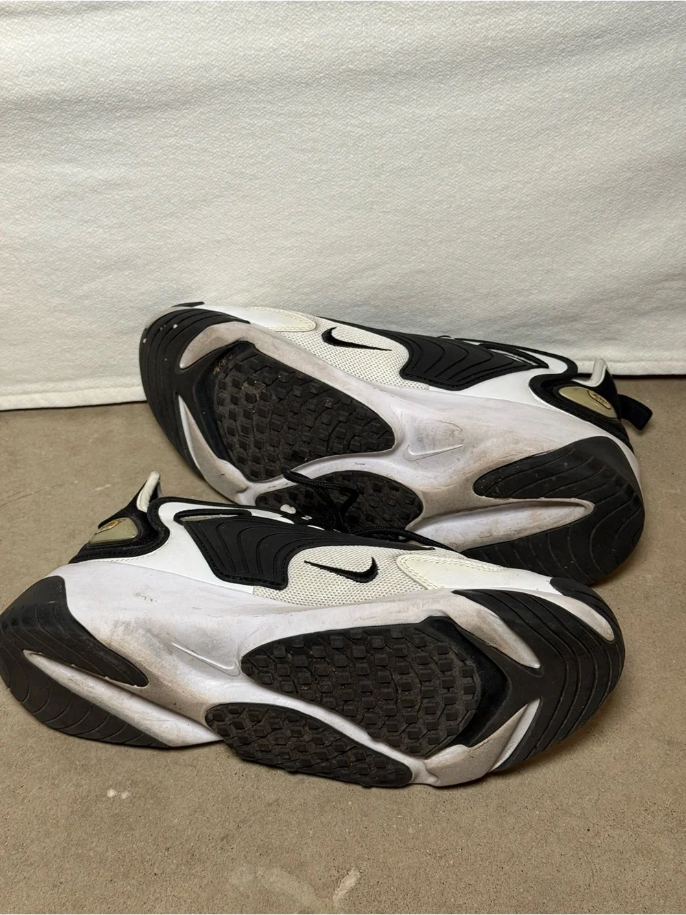 Nike Zoom 2K Black & White Zoom Sneakers